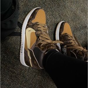 Lv off white jordan 1